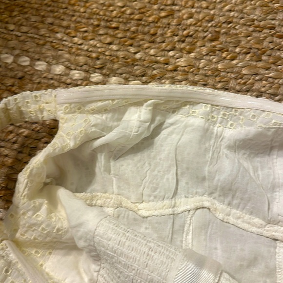 Free People Berry Kiss Eyelet Off the Shoulder Mini Dress - Picture 5 of 6